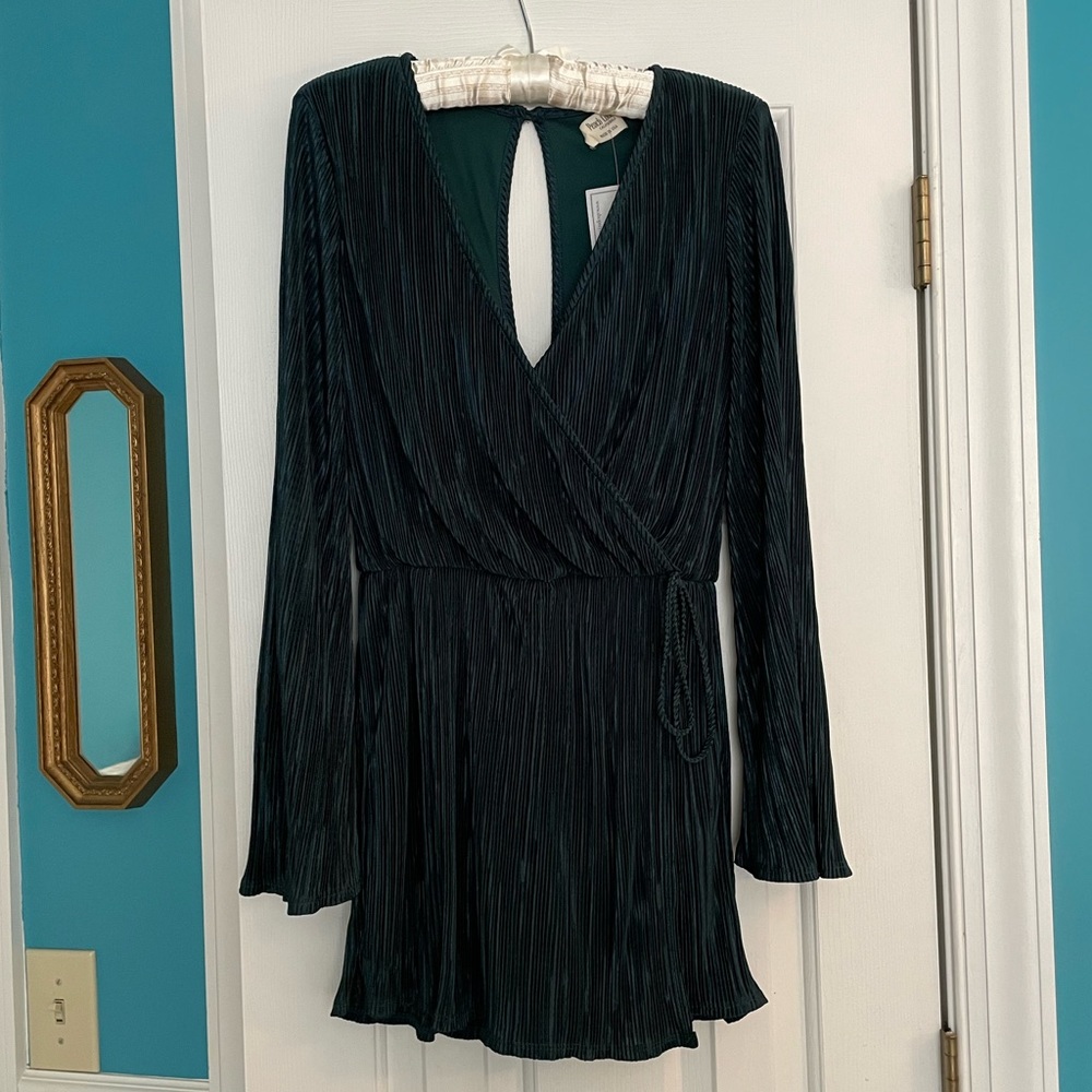 Emerald Green Romper